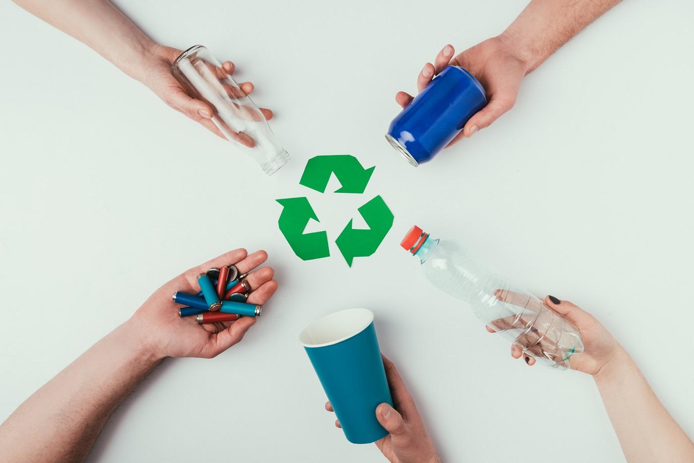 materiały, które można poddawać recyklingowi